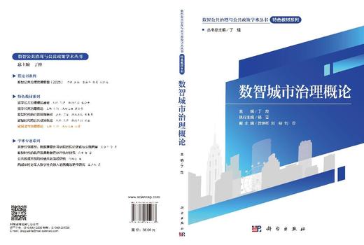 数智城市治理概论 丁煌 9787030845078 商品图2