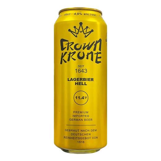【门店好物】皇冠精酿小麦啤酒（黄啤） 商品图1