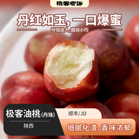 【排单发货】极客油桃（丹珠） | 细微化渣，香味浓郁，软硬两吃，圆润小巧，到货偶尔会有稍微变软的情况，是自然成熟了，不影响食用，介意慎拍⭐️顺丰/京东快递随机