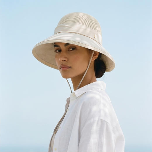 Kenmont卡蒙防晒帽草帽女防紫外线大帽檐2026新款夏季时尚太阳帽遮阳帽子KM-6276 商品图2