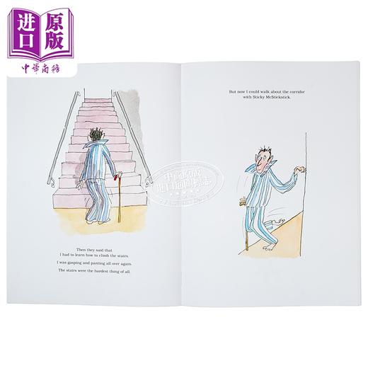 【中商原版】罗森爷爷 给予我关怀的小伙伴 Michael Rosens Sticky McStickstick The Friend Who Helped Me Walk Again原版书 商品图3