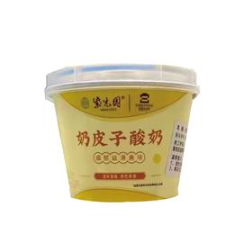 T紫光园120g原味奶皮子酸奶