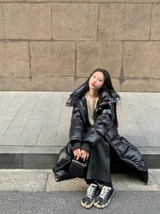 【反季清仓】男女同款重磅奢品黑珍珠系列长短款鹅绒服 商品图5
