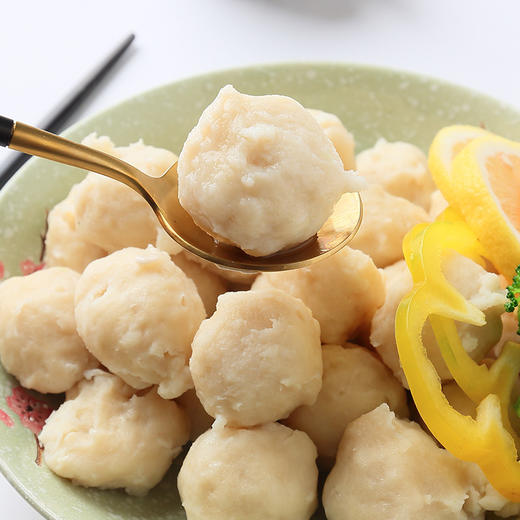 【嫩滑Q弹】浪响 海鲜丸子组合（墨斗丸250g*2包+鱼丸250g*2包+虾丸250g*2包） 鲜美脆滑营养健康 商品图2