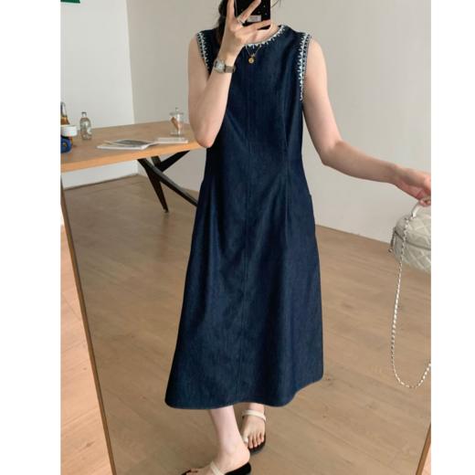 减龄活力法式牛仔连衣裙8221★AVANN 商品图1