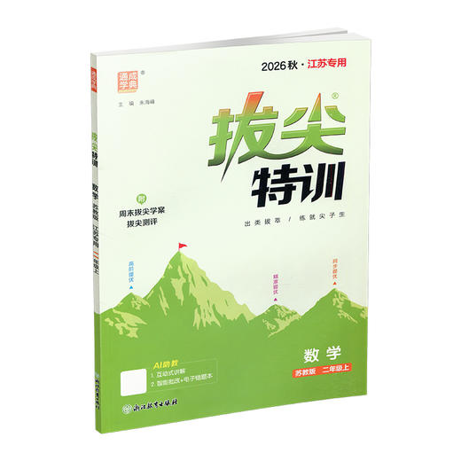 2026秋 拔尖特训 数学 苏教版 二年级上 2上 同步提优训练专项练习一课一练 同步教辅 必刷题 通成学典天天练教辅 商品图1