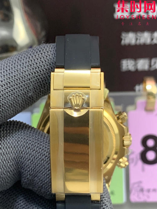 劳力士宇宙计型m126518 VS迪通拿4131配重版 VS配重版 金眼余文乐迪 新款包边迪通拿 丹东4131一体机 男士腕表 表径40mm 商品图6