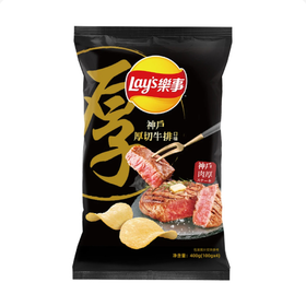 Costco 开市客 乐事神户厚切牛排味薯片 100g*2/4包