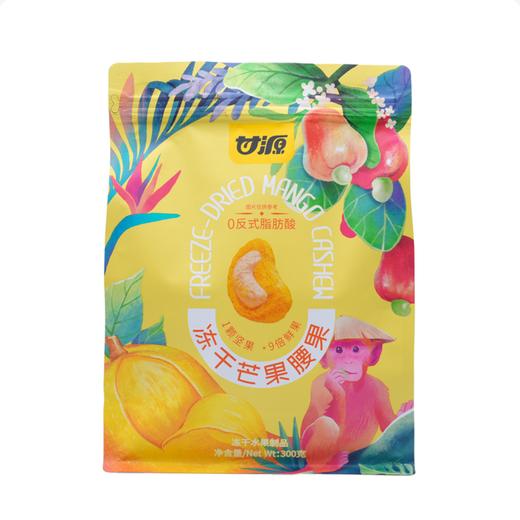 Costco 开市客 甘源牌冻干芒果腰果 300g*1袋 商品图0