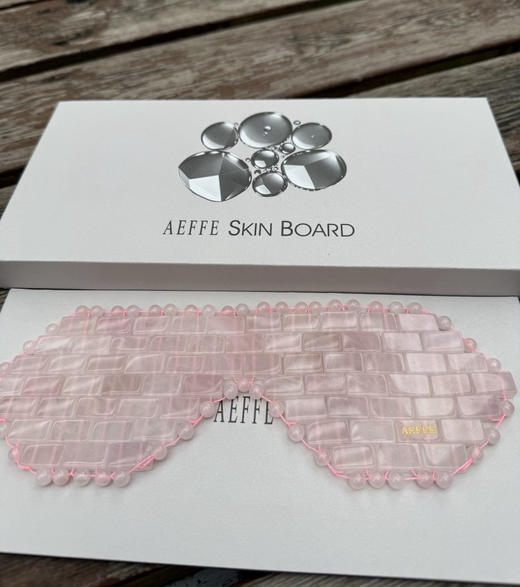 AEFFE天然粉色水晶眼罩 商品图4