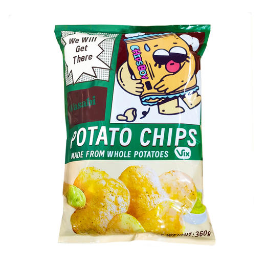 Costco 开市客 薯袋仔芥味薯片 60g*3/6包 商品图0