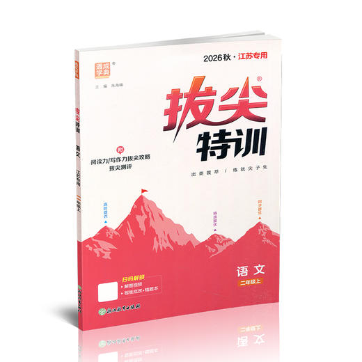 2026秋 小学拔尖特训 语文二年级上册人教版 部编版小学教辅2上 提优训练专项练习一课一练同步教辅 必刷题 通成学典天天练教辅 商品图4