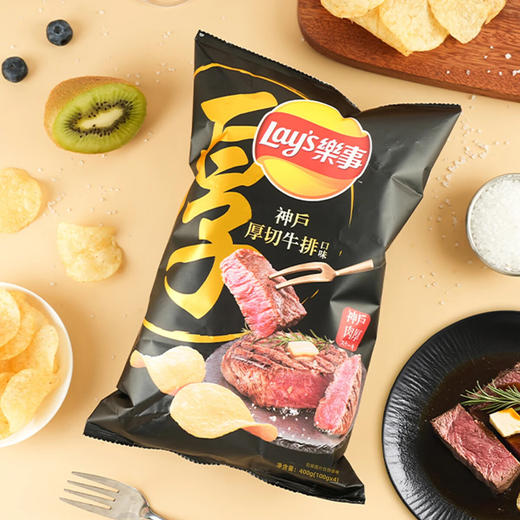 Costco 开市客 乐事神户厚切牛排味薯片 100g*2/4包 商品图1