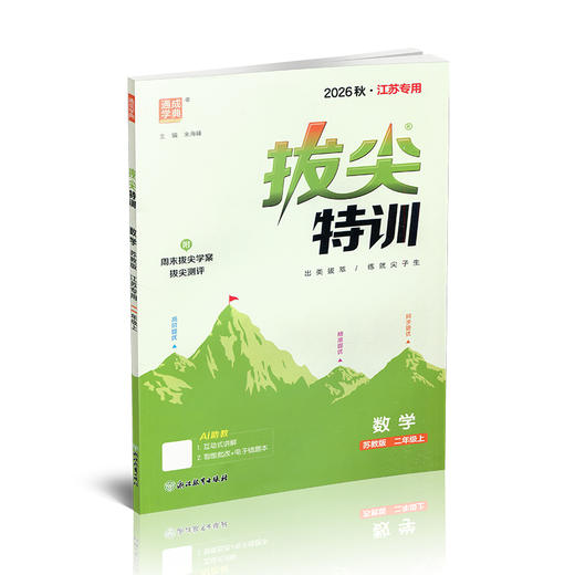 2026秋 拔尖特训 数学 苏教版 二年级上 2上 同步提优训练专项练习一课一练 同步教辅 必刷题 通成学典天天练教辅 商品图4