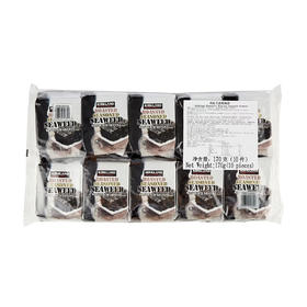 Costco 开市客 KIRKLAND 科克兰盐烤海苔 17g*5/10包