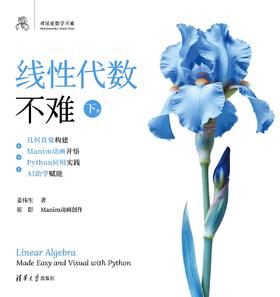 线性代数不难【下册】：几何直觉构建+Manim动画开悟+Python应用实践+AI助学赋能