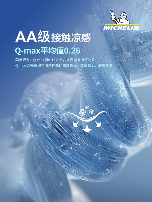 MM 山姆 米其林凉感凝胶坐垫 浅云灰/曜石黑 商品图4