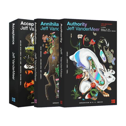Collins 遗落的南境三部曲 英文原版 The Southern Reach Trilogy 星云奖 英文版科幻小说 杰夫范德米尔 湮灭 当权者 接纳 英语书 商品图1