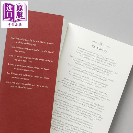 预售 【中商原版】奥德赛 丹尼尔·门德尔松新译本 The Odyssey A New Translation by Daniel Mendelsohn 英文原版 Homer 商品图3