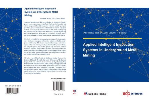 Applied Intelligent Inspection Systems in Underground Metal Mining 曲福明 单迪 赵凌羽 纪雅溟 9787030859181 商品图3
