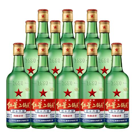 【YMHR】56度红星二锅头瓶装500ml 商品图3