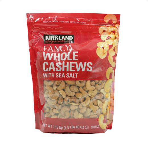 Costco 开市客 KIRKLAND 科克兰盐烤腰果袋装 1.13kg 商品图4