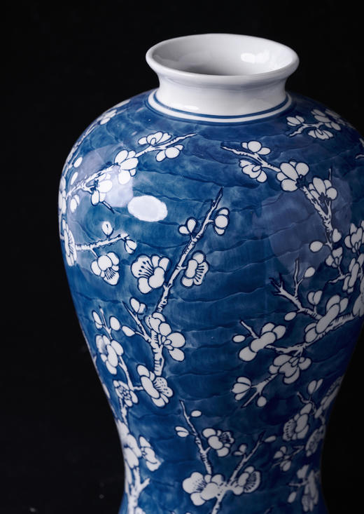 伽罗 JALO 青花冰玉梅瓶 商品图7