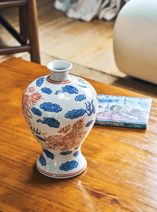 伽罗 JALO 福禄麒麟青云梅瓶 商品图2