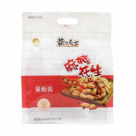 Costco 开市客 黄飞红麻辣花生 410g*3包
