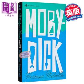 预售 【中商原版】白鲸 英文原版 Signet Classics: Moby- Dick 赫尔曼·梅尔维尔 Herman Melville