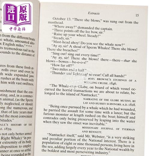 预售 【中商原版】白鲸 英文原版 Signet Classics: Moby- Dick 赫尔曼·梅尔维尔 Herman Melville 商品图2