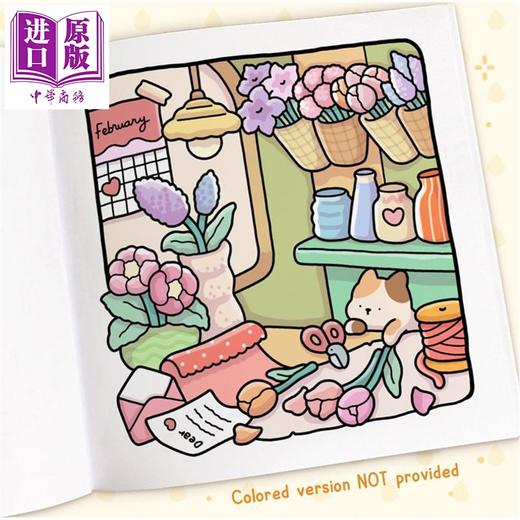 预售 【中商原版】温馨角落合集 二合一涂色书 Cozy Corners Collection:2 Books in 1 英文原版 Coco Wyo 所有年龄段涂色爱好者 商品图4