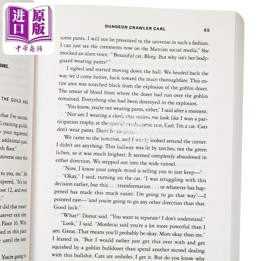预售 【中商原版】地牢冒险家卡尔 系列第一部 奇幻小说 Dungeon Crawler Carl 英文原版 Matt Dinniman 商品图2