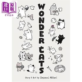 预售 【中商原版】神奇猫咪  关系 只是轻微伤 作者 WONDER CATS 英文原版 Sasami Nitori 四格漫画 猫咪短篇漫画集