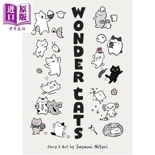 预售 【中商原版】神奇猫咪  关系 只是轻微伤 作者 WONDER CATS 英文原版 Sasami Nitori 四格漫画 猫咪短篇漫画集 商品图0