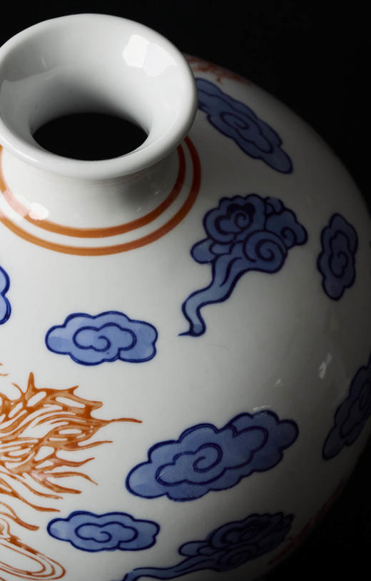 伽罗 JALO 福禄麒麟青云梅瓶 商品图5