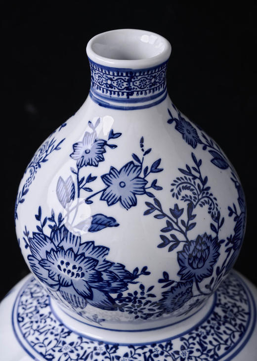 伽罗 JALO 青花葫芦瓶 商品图8