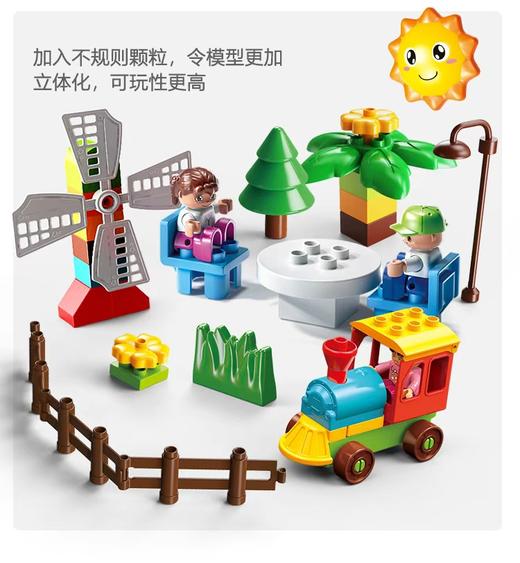 团了上万单的费乐按斤称大颗粒积木几乎💯好评，国内极具性格比的大颗粒好积木，超高性价比，实现“积木自由”，颗粒丰富多元，创意无边界，适配全年龄段 商品图5