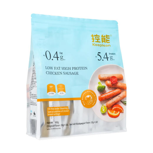 Costco 开市客 控能低脂肪高蛋白鸡胸肉肠 25g*18/36根 商品图1