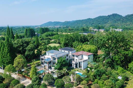 【青城山-110号院】9房独栋泳池、温泉别墅，隐于青城山下的现代简约别墅，KTV、机麻、亲子乐园，轰趴别墅！sh 商品图8