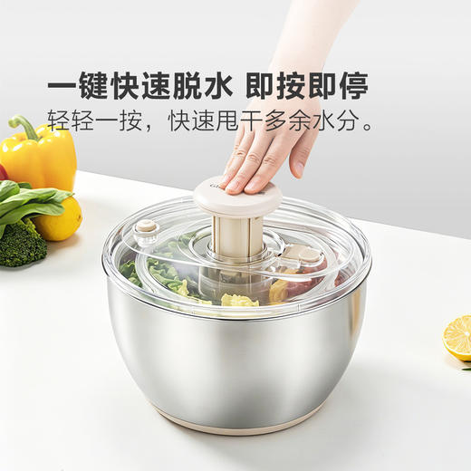 MM 山姆 Glasslock 304不锈钢蔬菜脱水器 6L 商品图1