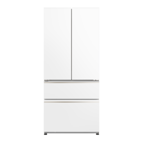 松下 冰箱 NR-D531TG-W 515升 多门 风冷 变频 二级能效 零嵌嵌入式 自动制冰 120°开门 凝脂白