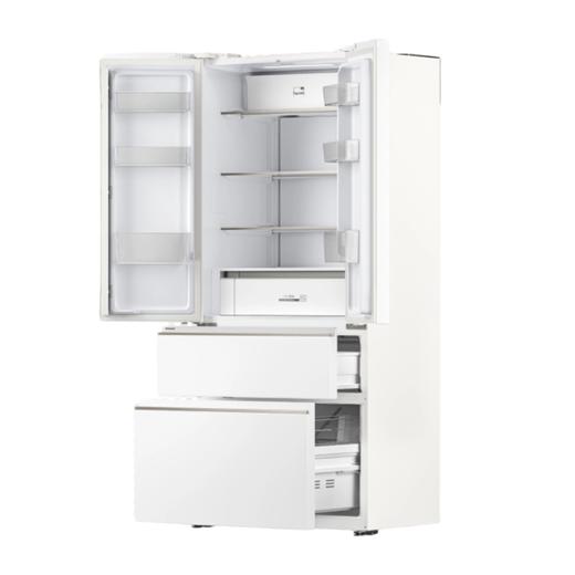 松下 冰箱 NR-D531TG-W 515升 多门 风冷 变频 二级能效 零嵌嵌入式 自动制冰 120°开门 凝脂白 商品图1