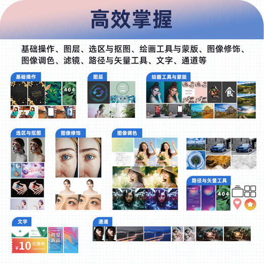 ps教程书籍 中文版Photoshop 2026入门教程 ps入门到精通人像修图电商设计 商品图1