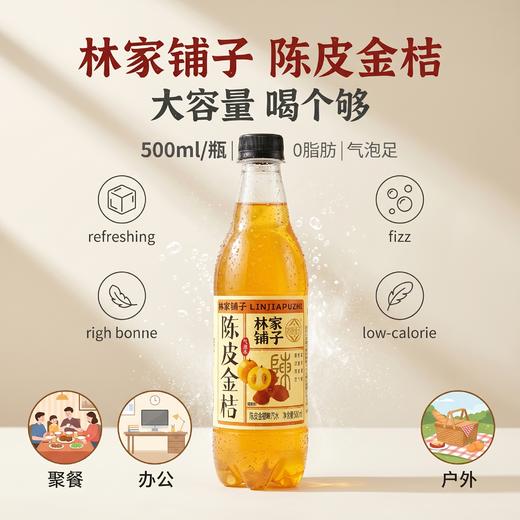 【29.9/10瓶❗️陈皮金桔气泡饮料】甄选陈皮与金桔调配，气泡细腻丰富，酸甜适口，大容量便携瓶装，追剧聚餐解腻消暑网红汽水L-d 商品图6