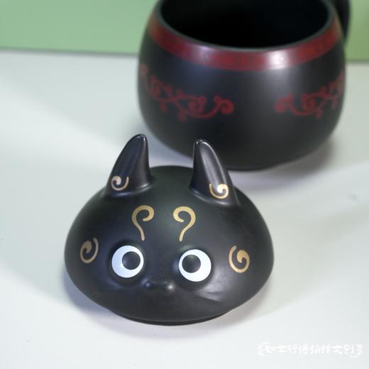 湖南省博物馆汉小狸马克杯陶瓷带盖可爱文创杯子水杯咖啡杯礼物 商品图2