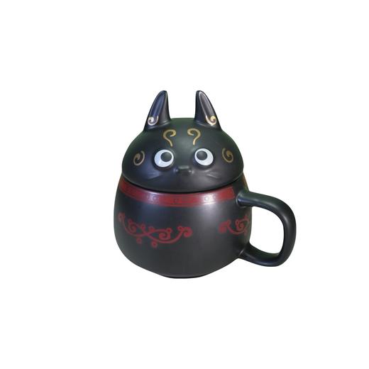 湖南省博物馆汉小狸马克杯陶瓷带盖可爱文创杯子水杯咖啡杯礼物 商品图4