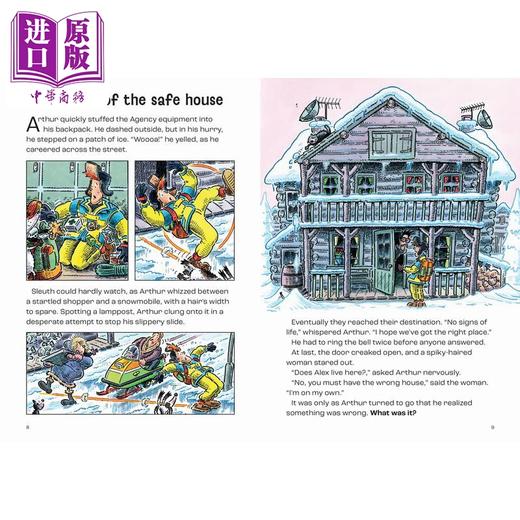 【中商原版】解谜冒险书 Puzzle Adventures 共9册 英文原版 儿童推理探险奇幻冒险故事读物 Arctic Adventure Jungle Journey 商品图4