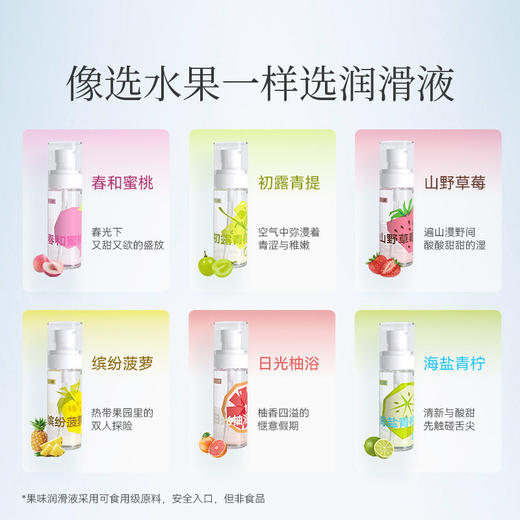 【清甜果香】大人糖-果味人体润滑油液剂口娇液可舔食 水基100ml 商品图3