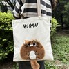 湖南省博物馆汉小狸毛绒单肩包可爱大容量帆布包学生女孩生日礼物 商品缩略图1